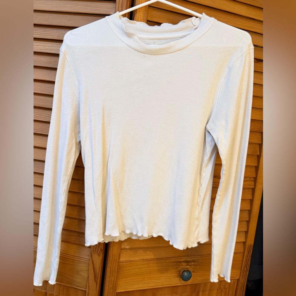 Lucky brand ruffle top